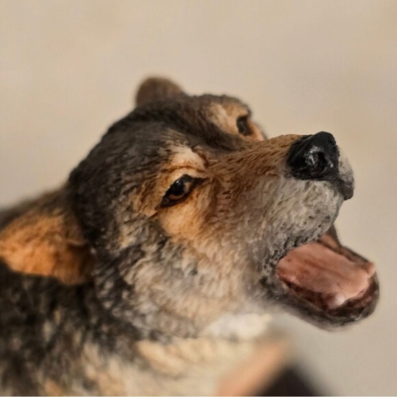 Country Artists Howling Wolf Figurine CA 669 Medium Vintage 1993 By K. Sherwin - Picture 3 of 12